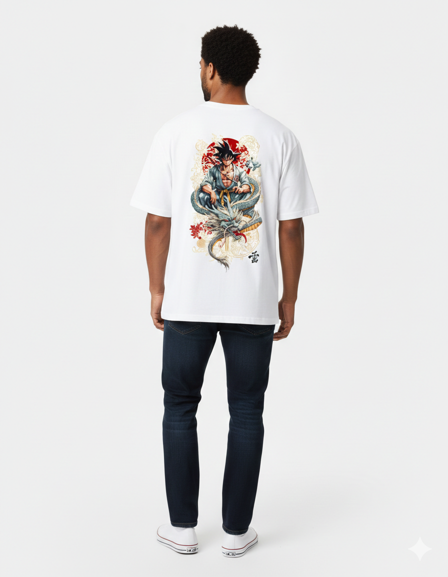 Anime Dragon Oversize Unisex Tee