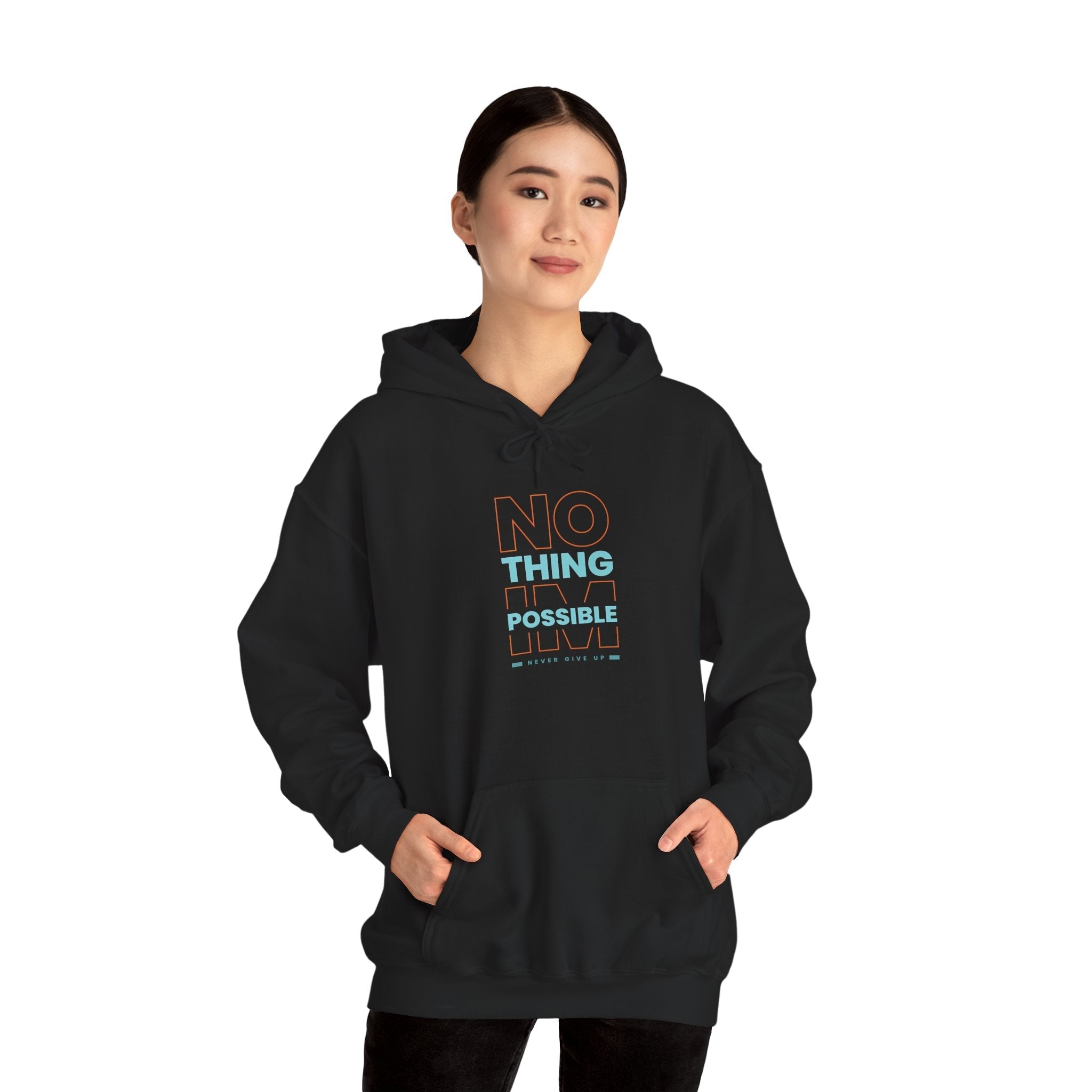 No Thing Is Impossible Hoodie - Unisex Pullover Hoodie
