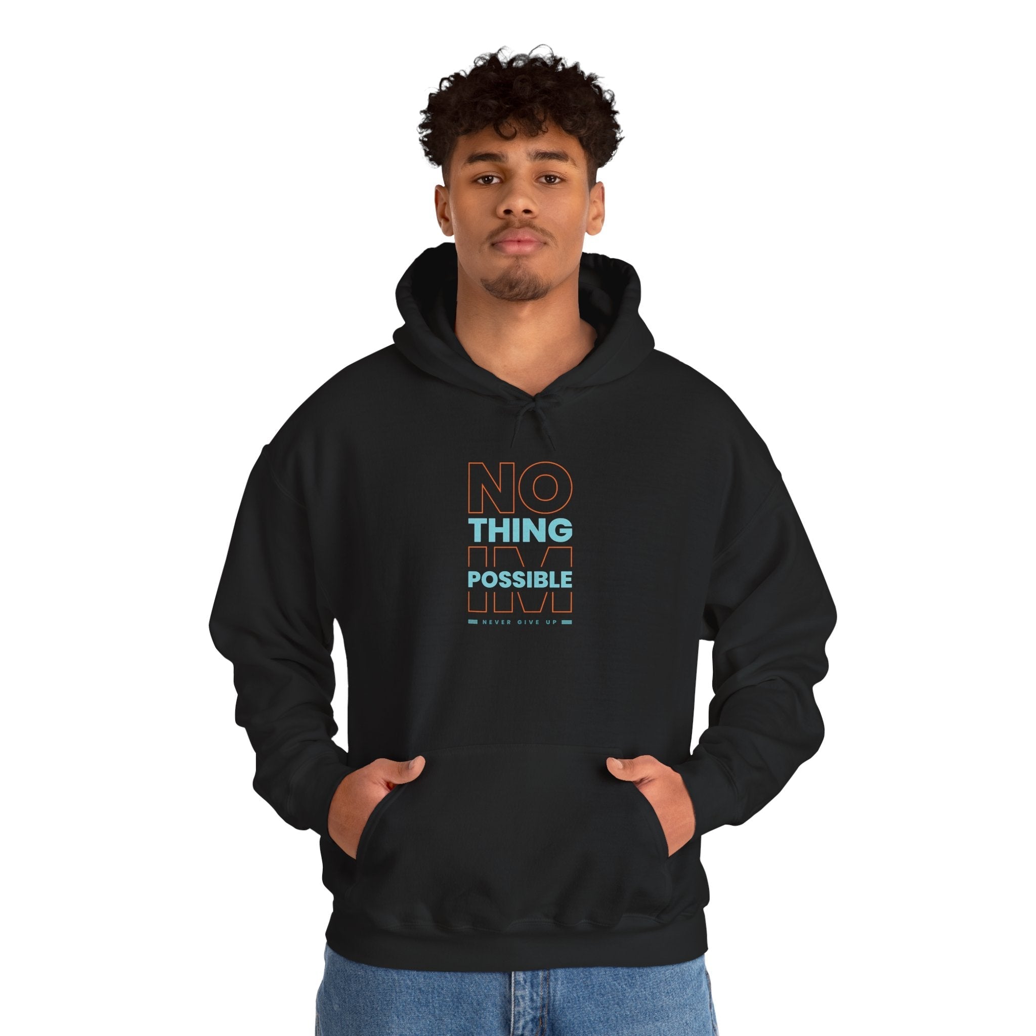 No Thing Is Impossible Hoodie - Unisex Pullover Hoodie