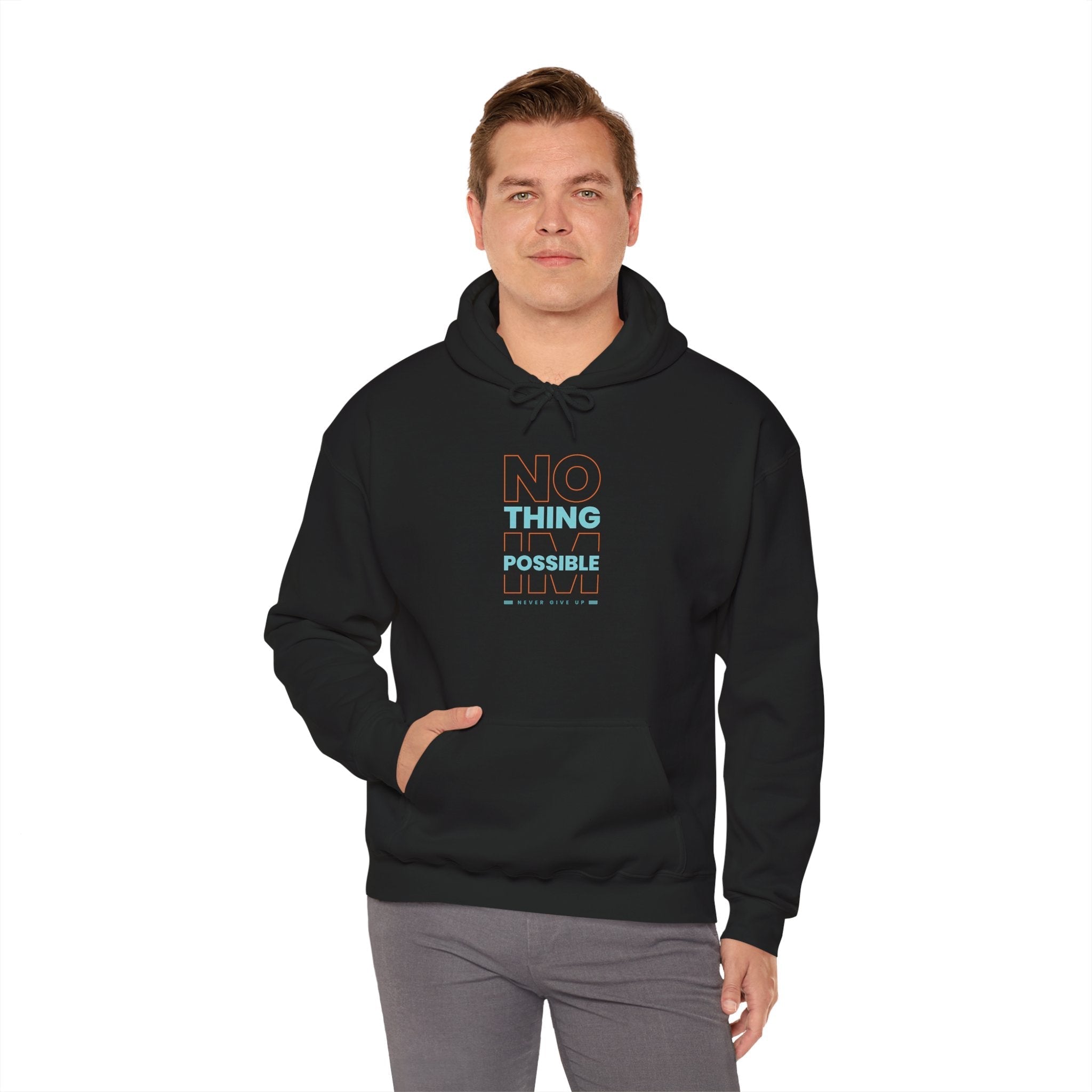 No Thing Is Impossible Hoodie - Unisex Pullover Hoodie