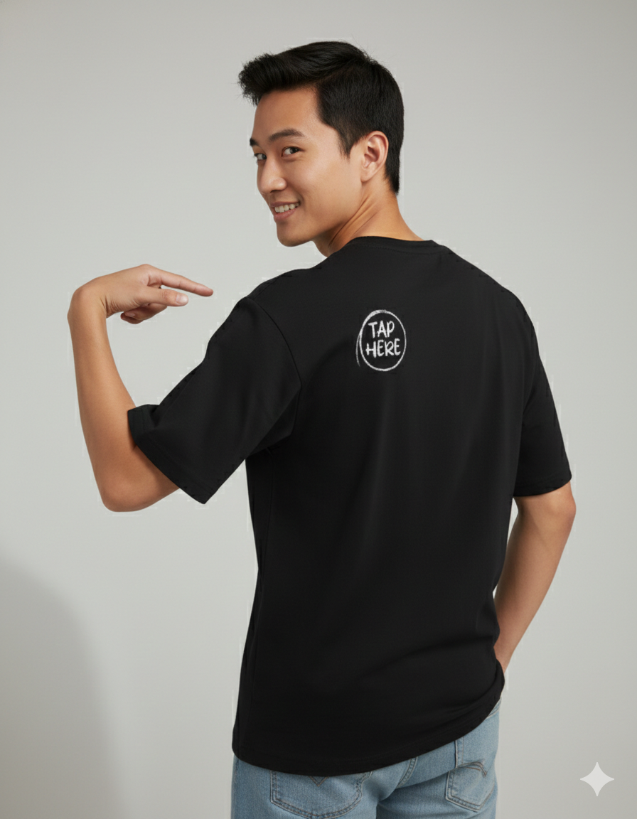 Tap Here - Hello There Unisex T-Shirt
