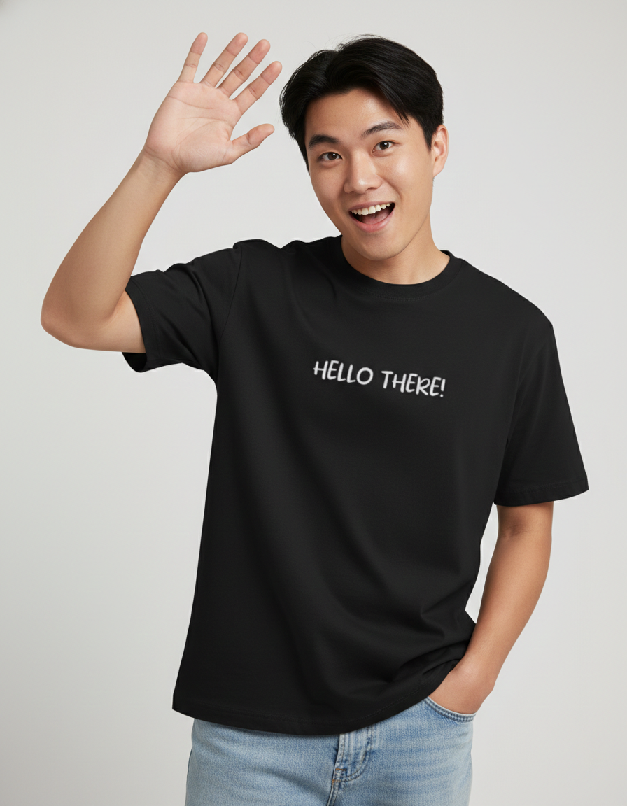 Tap Here - Hello There Unisex T-Shirt