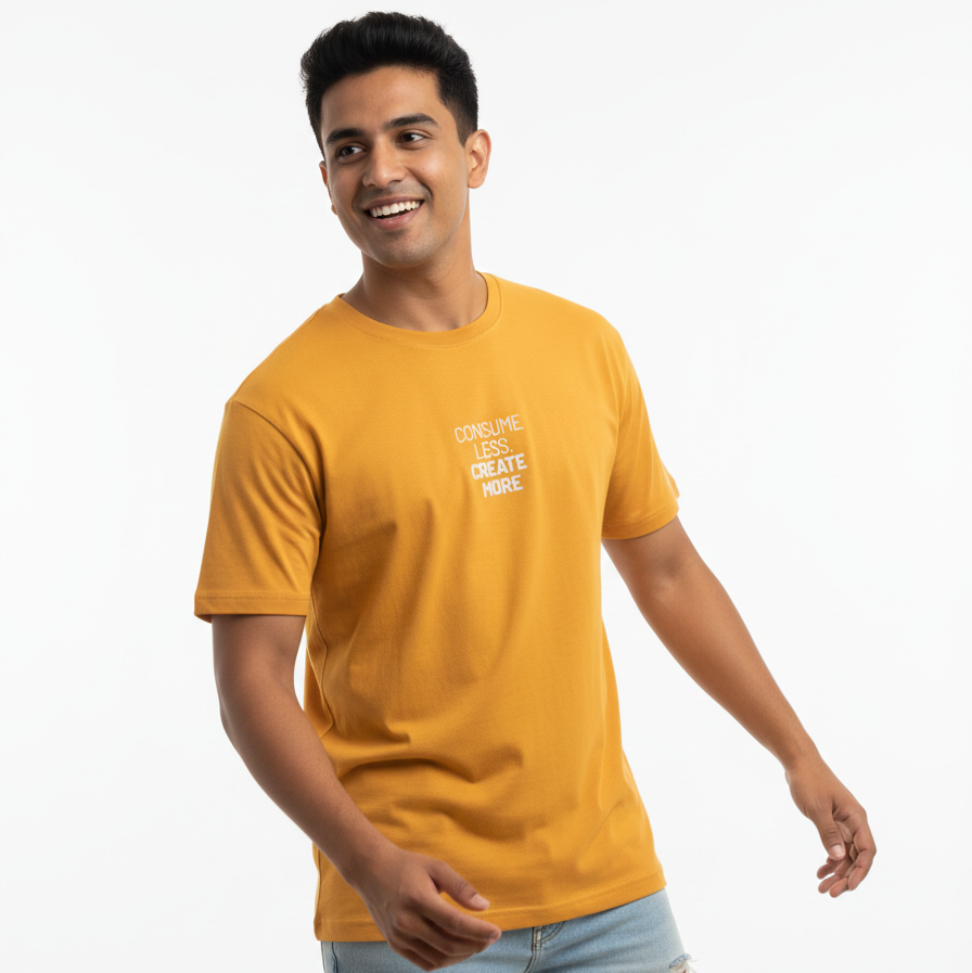 Consume Less Create More - Premium Breathable Soft Tee